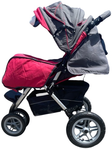Коляска прогулочная Baby store S880, красный