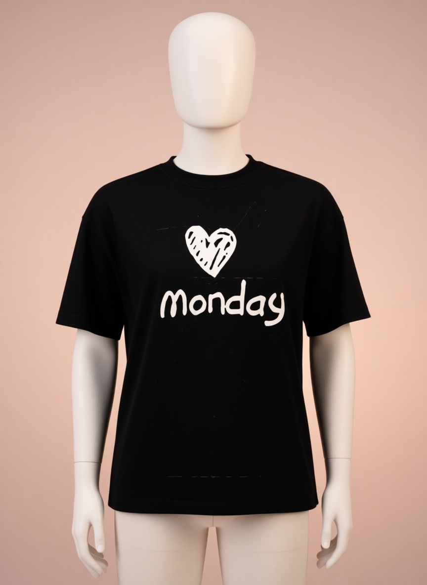 Футболка love monday черный