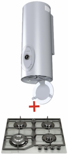 Варочная поверхность Dessus DCG-64004G + DH-101S серый, серебристый