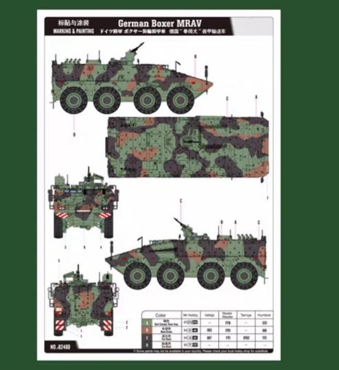 Модель German Boxer MRAV