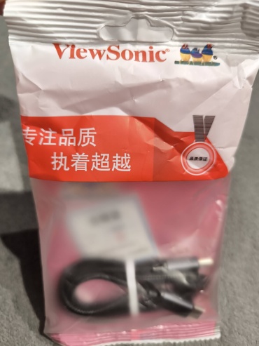 Кабель Viewsonic USB TypeC (M), 1 м, черный