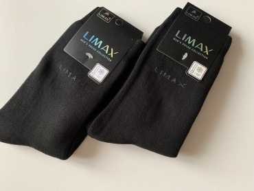 Носки LIMAX 2 пары черный 41-43