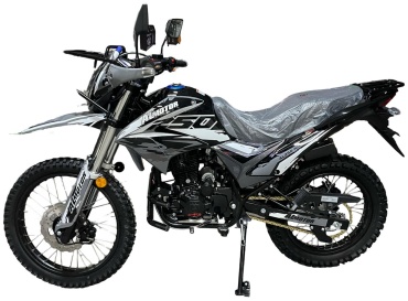 Мотоцикл Almotor N12 серый, черный