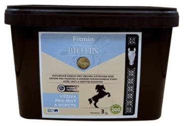 Fitmin Biotin (Биотин) добавка в корм для лошадей 3 кг