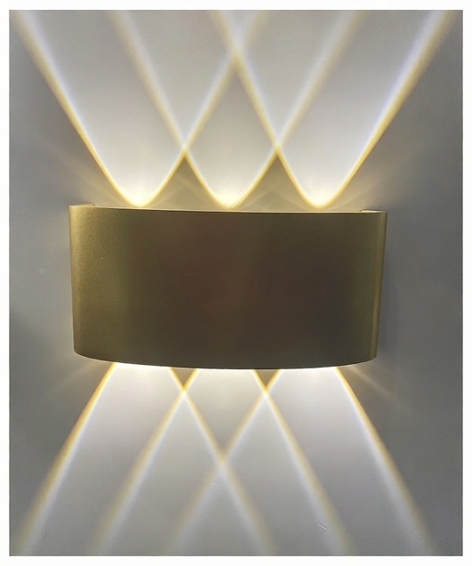 Бра настенный LU LED LED, золотистый