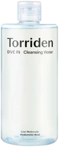 Torriden DIVE IN Low Molecular Hyaluronic Acid Cleansing Water жидкость для снятия макияжа 400 мл
