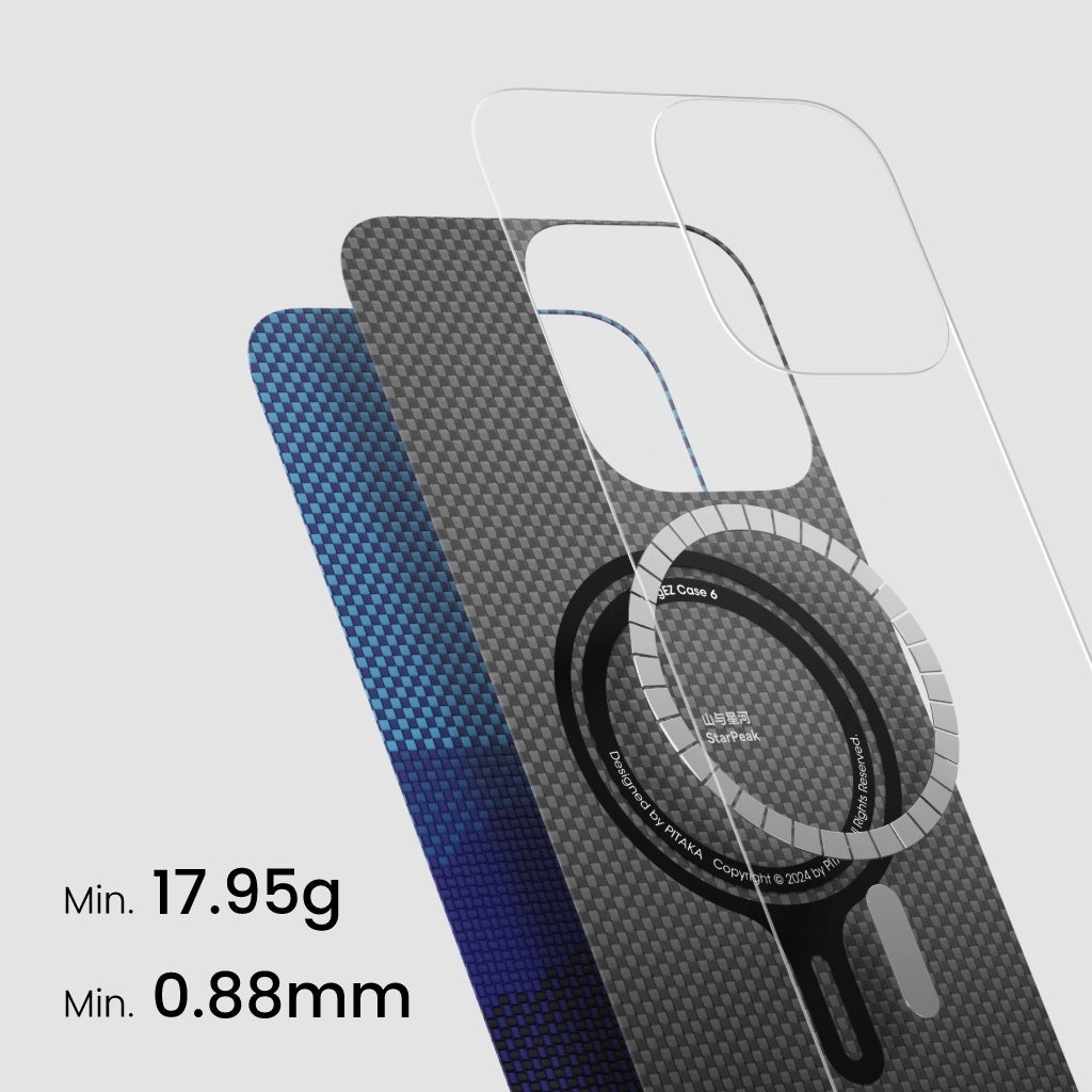 Чехол Pitaka для Apple iPhone 16 рисунок