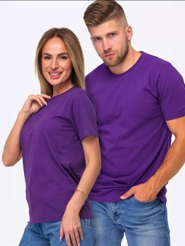 Футболка Baizhan фиолетовый