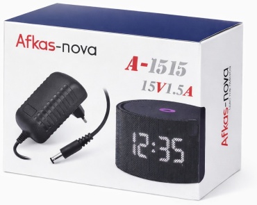 Зарядное устройство Afkas-nova A-1515 DC 15 Вт черный