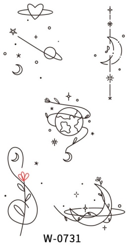 Переводное тату La Luna 1 шт
