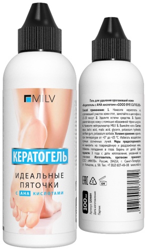 MILV кератолик гель 100 мл