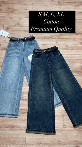 Джинсы кюлоты Denim темно-синий