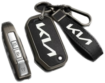 Чехол на ключ KIA черный выкидной