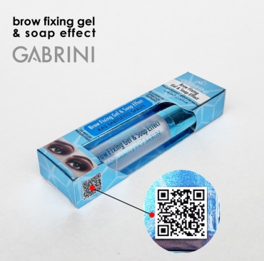 Gabrini гель Brow Fixing Soap effect Clear 8 мл