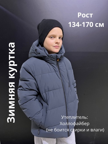 Зимняя куртка серый