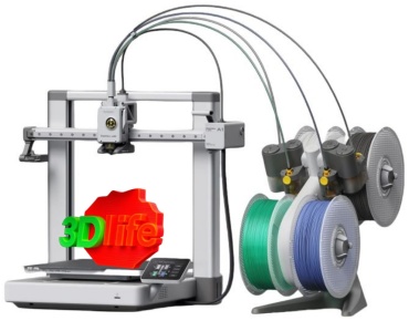 3D-принтер Bambu Lab Bambu Lab A1 Combo (EU-версия) с AMS System