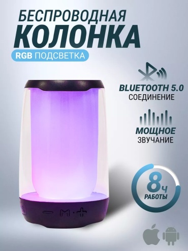 Портативная колонка LEMNISCATA VERNOLLI LV-4MINI черный