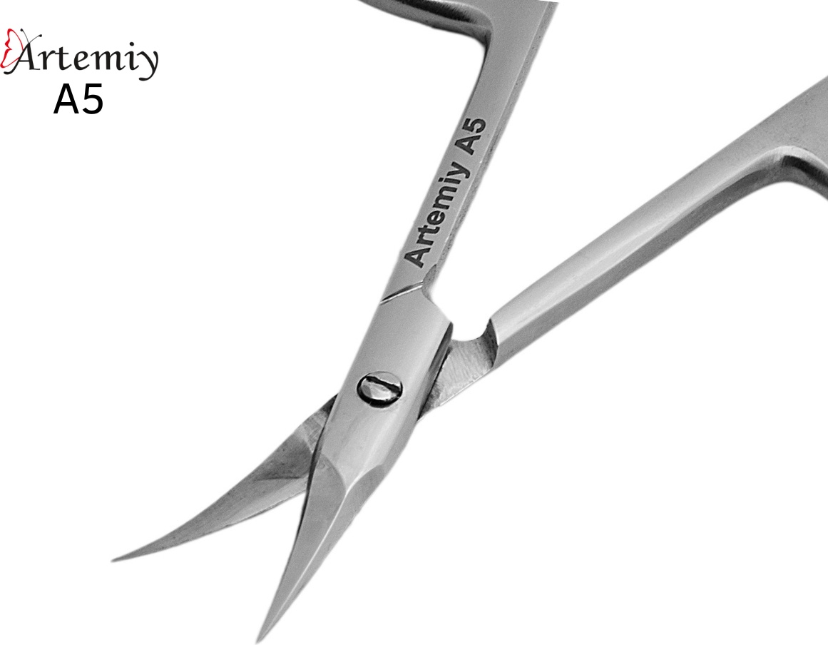Artemiy A5, маникюрные ножницы, лезвие 18 мм, длина 9 см, 1 шт
