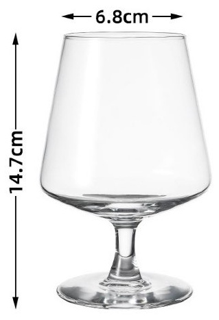 Бокал 380 мл, стекло, 1 шт