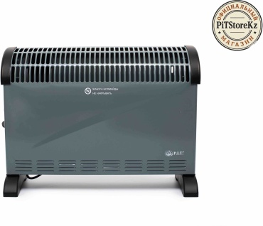 Конвектор P.I.T. P52028-C черный, серый