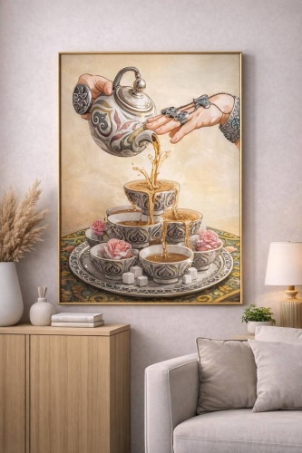3D-картина Киелi дастархан 50x70 см
