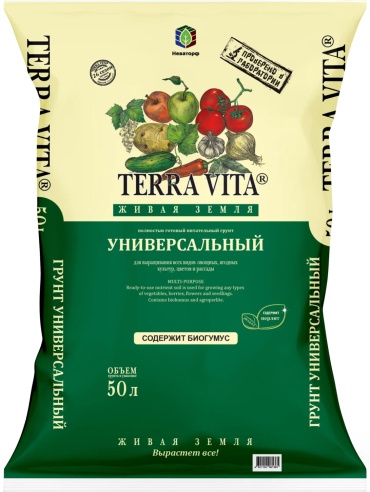 Terra Vita брикет Живая земля (универсальный) 50 л 10 кг