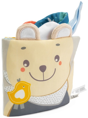Книжка-игрушка Chicco Мягкая сенсорная книжка