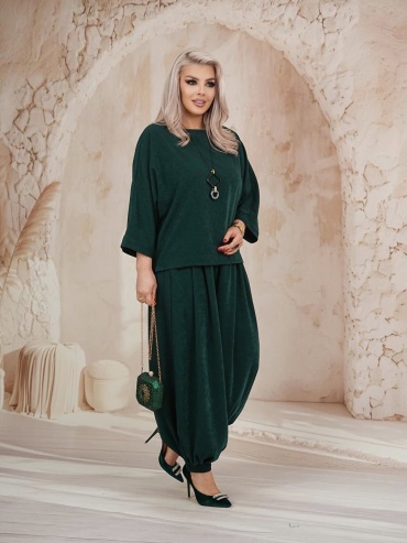 Костюм вечерний Fashion зеленый