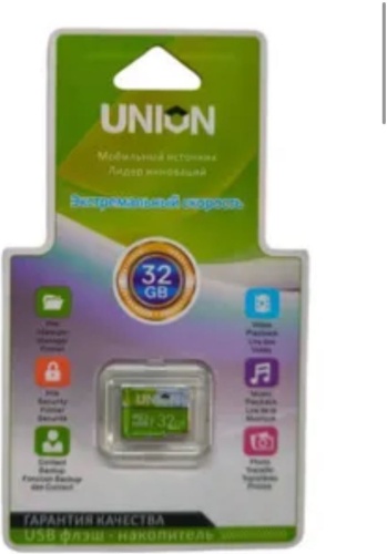 Union microSD 179110528 32 Гб