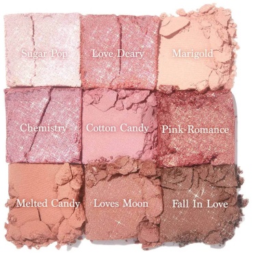 Dasique тени прессованные Dasique Shadow Palette 04 Pastel Dream пастельные розовые;