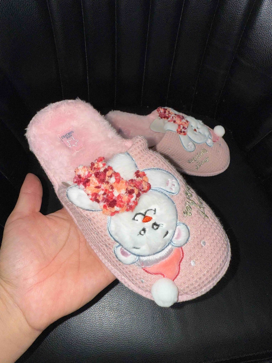 Тапочки розовый