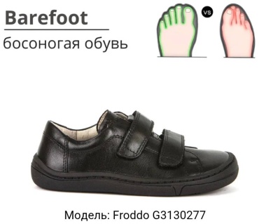 Кроссовки Froddo Barefoot G3110277 черный