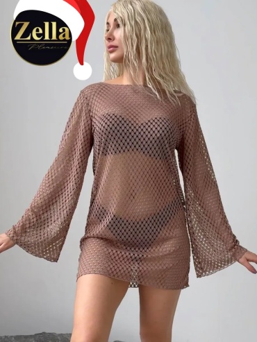 Туника Zella коричневый