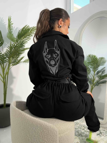Костюм повседневный Valkyrie черный