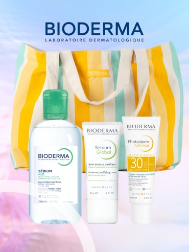Bioderma SEBIUM набор по уходу за лицом и телом унисекс