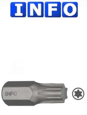 Info бита 9763020 Бита-Torx T20 30мм (короткая) 1 шт