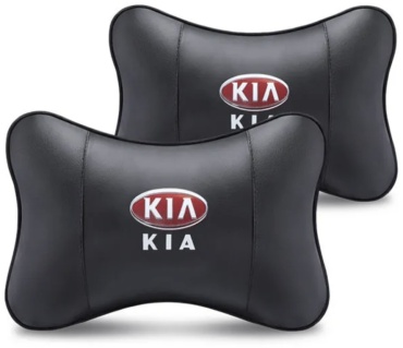 Подушка на подголовник KIA 27x17, черный