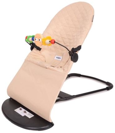 Шезлонг Babyton QB-501/CE-108-1 бежевый