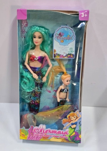 Кукла-русалка 1TOY Русалка 30 см