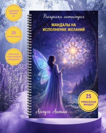 Раскраска Мандалы на исполнение желаний