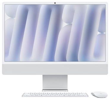 Моноблок Apple iMac 24 MWUC3RU/A серебристый