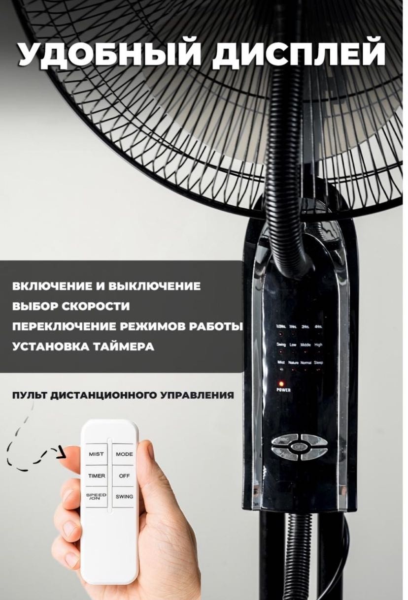 Вентилятор 5Five HydroTechnic черный