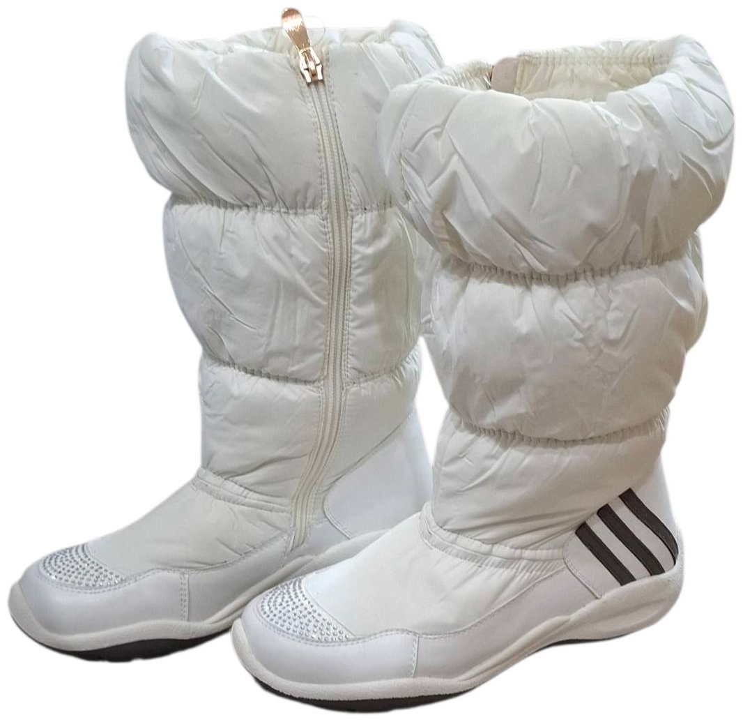 Дутики белый