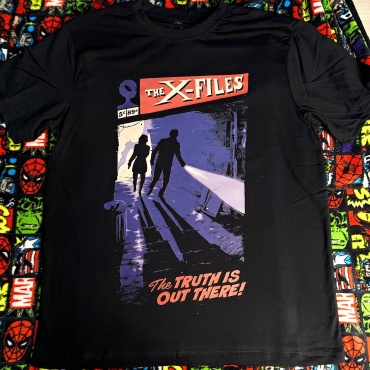 Футболка X-files черный