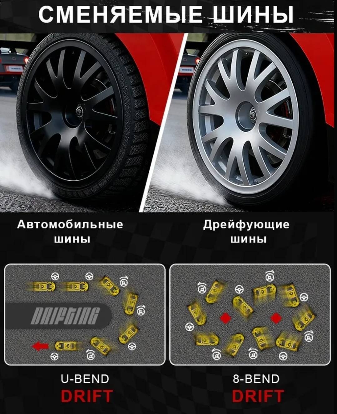 Машинка BMW M4 DTM легендарный дрифт на радиоуправлении RC 17