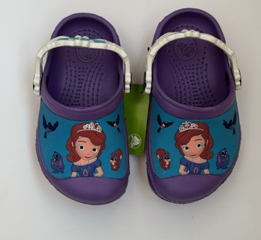Сабо Crocs фиолетовый