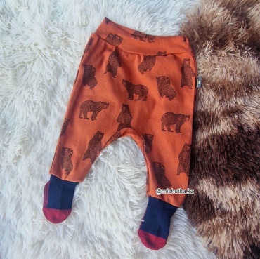 Ползунки LeoRi KIDS коричневый