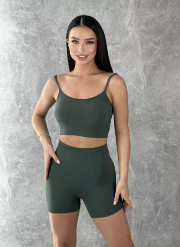 Повседневный костюм AllMart хаки