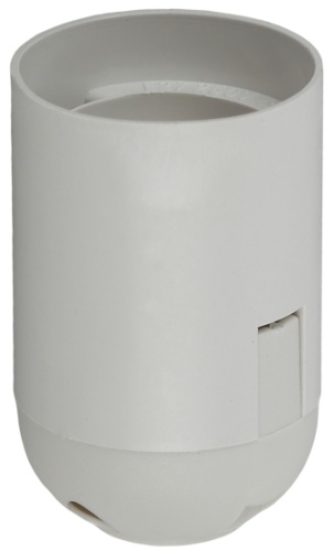 ЭРА патрон E27 ACS PTR/P-E27-PLA-WH, пластик