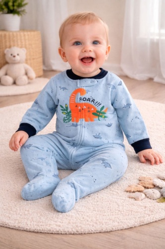 Комбинезон carters love серый